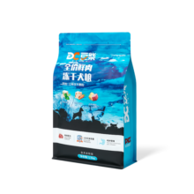 豆柴（docile）冻干四拼狗粮无谷冻干粮全年龄段全品种幼犬成犬粮1.5kg/3斤