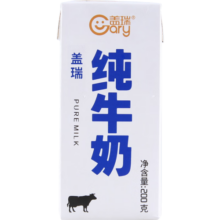 天润（terun）新疆盖瑞纯牛奶整箱 盖瑞纯奶砖全脂早餐奶常温 200g*18盒