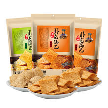 88VIP会员：卧龙食品 卧龙老灶锅巴休闲食品300g*3包量贩装解馋小零食