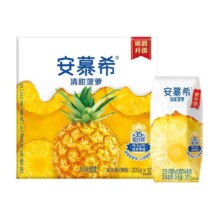 伊利安慕希清甜菠萝味酸牛奶205g×12盒整箱学生儿童营养早餐搭档