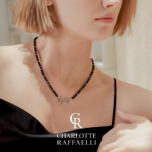 CHARLOTTE RAFFAELLI 夏洛特·拉斐利 夏洛特 黑玛瑙项链 CR240003
