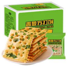 plus会员:千丝 香葱苏打饼干 1000g