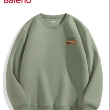 需首购、plus会员：班尼路 Baleno 卫衣秋冬季美式潮流重磅运动男士休闲外