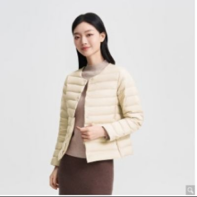 21日10点：BOSIDENG 波司登 春秋圆领V领居家内胆可叠穿轻薄羽绒服外套女