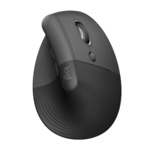 罗技（Logitech）Lift人体工学鼠标 垂直鼠标 小手鼠标 无线蓝牙鼠标 3台设备秒切换 带Logi Bolt接收器 黑色