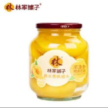 林家铺子 黄桃罐头750g