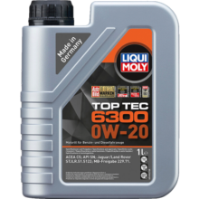 力魔（LIQUI MOLY）德国原装进口 顶技6300机油 0W-20 SN C5 1L 汽车用品
