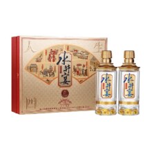 水井坊 水井宴 52度 浓香型白酒 500ml*2瓶 “人生四喜” 礼盒装