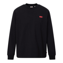 Levi's【情侣同款】李维斯男士LOGO卫衣圆领休闲百搭 黑色 M