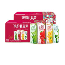 蒙牛真果粒牛奶饮品四种口味缤纷250g*24盒*2提