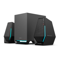 漫步者（EDIFIER）【国家补贴】HECATE G1500max游戏音箱2.1电竞桌面音响低音炮蓝牙5.3电脑多媒体家用台式机 黑色