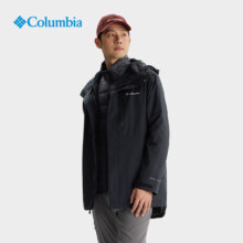 19日20点开始：Columbia 哥伦比亚 金点棉内胆防水冲锋衣棉服三合一 WE8778 010