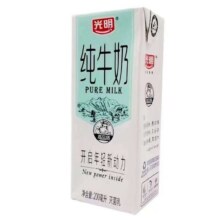 光明 纯牛奶200ml*6盒