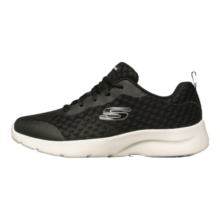 斯凯奇（Skechers）秋季网布透气舒适运动鞋简约软底轻便休闲鞋缓震跑步鞋子女 黑色 149542-BLK  35