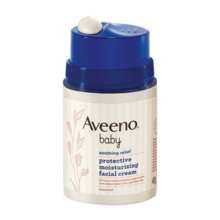 艾惟诺（Aveeno）秋冬婴儿小喷泉 婴童护肤滋润保湿燕麦宝宝面霜48g【25年11月】