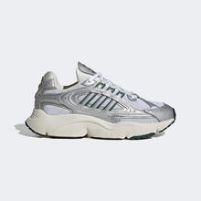 adidas 阿迪达斯 三叶草跑鞋2024秋女OZMILLEN金属色老爹鞋IG1919