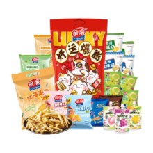 88VIP:亲亲大礼包零食礼包950g赠420g布丁