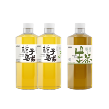 需首单：别样泡泡茶饮料 0糖0脂绿茶饮品 栀子乌龙茶2瓶+冷磨微粉生茶1瓶组合装