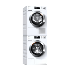 美诺Miele【小金刚Pro】防敏感洗烘套装10KG洗衣机WCG677+10KG干衣机TCH791