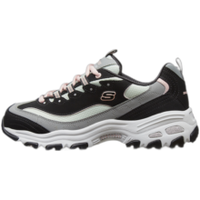 斯凯奇（Skechers）奶茶熊老爹鞋运动休闲女士熊猫鞋跑步厚底增高 黑糖牛乳-13143 36 偏大建议选小半码