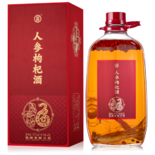 预售：劲牌 人参枸杞 2025年贺岁版 52度 浸泡酒 4.5L 大桶装