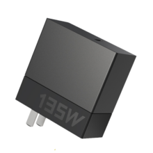 联想（Lenovo） C135W 拯救者电源适配器 氮化镓快充笔记本电源 兼容多设备方口 C135W（2根线）黑色 拯救者原装适配器