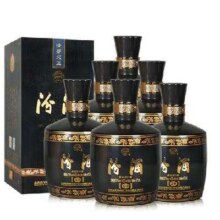 预售：汾酒 白酒 金奖20 黑坛 清香型 高度白酒 53度 475ml*6瓶 整箱装