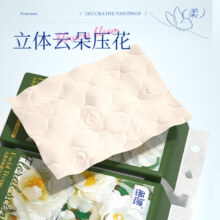 蓝漂  悬挂式抽取卫生纸家用纸巾厕所家用抽纸 山茶花1000张*4提
