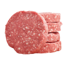 plus会员:阿彭澳洲谷饲和牛牛肉饼1kg M5原切雪花和牛汉堡饼早餐减脂 源头直发