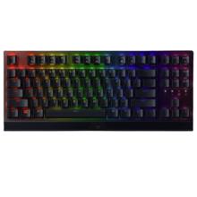 88VIP会员：RAZER 雷蛇 黑寡妇蜘蛛V3 竞技版87键 有线机械键盘