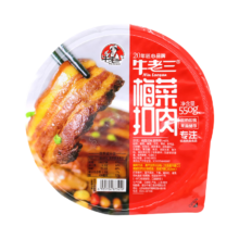 牛老三 梅菜扣肉 方便食品 加热即食 550g