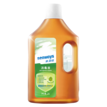 PLUS会员：水卫士 家用消毒液 松木味 1L