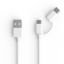 ZMI二合一Type-C数据线安卓快充充电线适用于Redmi红米k30/Note9 Pro手机AL501