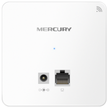 水星（MERCURY）MIAP300D 300M无线86型面板式AP 企业级酒店别墅wifi接入点 DC供电 AC管理