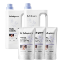 babycare儿童花萃酵素洗衣液去污除菌香氛清洁剂5.1L囤货蓝风铃10.2斤