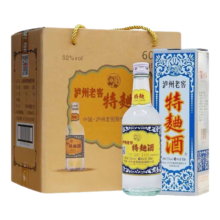 PLUS会员:泸州老窖 特曲60版工农牌 浓香型白酒 52度 500ml*6瓶