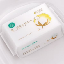百亿补贴：全棉时代 婴儿棉柔巾 80抽/包*9包