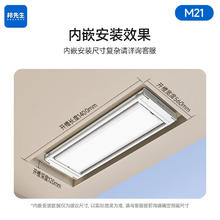京东PLUS：邦先生 电动晾衣架 M21ProC白【离线语音+灯光调节】