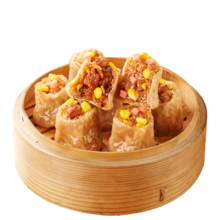 林饱饱 纸皮烧麦 梅干菜猪肉烧麦 500g*任选3件