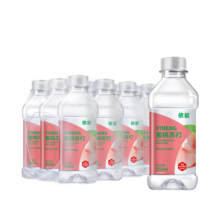 依能 蜜桃蜜柠 添加蜂蜜 果味苏打饮料 350ml*12瓶 塑膜量贩装 蜜桃味