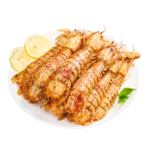 海鲜世家 油炸风味大号皮皮虾300g  肉质饱满