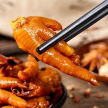 有友凤爪鸡爪网红休闲零食鸡脚辣味小吃办公室即食食品下酒菜95g 椒香味95g(1袋）