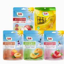Dole 都乐 苹果干 黄桃 草莓 红杏果干 任选 45g