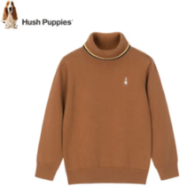 Hush Puppies  暇步士 儿童打底衫 棕驼色