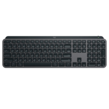 罗技（Logitech）大师系列MX keys S无线蓝牙键盘多模办公键盘安静舒适背光自适应灯光多设备切换 MX keys S 石墨黑