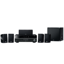 雅马哈（Yamaha）YHT-1840 音响 音箱 家庭影院 5.1声道 卫星式影院七件套 AV功放 音箱套装