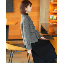 秋冬季双面呢大衣女羊毛外套2024新款韩版气质毛呢可拆卸鹅绒内胆