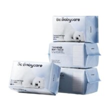 babycare小熊面膜柔巾干湿两用洗脸巾80*4加厚擦脸非棉柔巾非湿巾