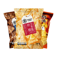 安信製菓 玉米脆96g （黑巧+烧烤+奶酪口味 30g*3袋）