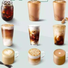 星巴克 咖啡混选 大杯5杯 电子饮品兑换券